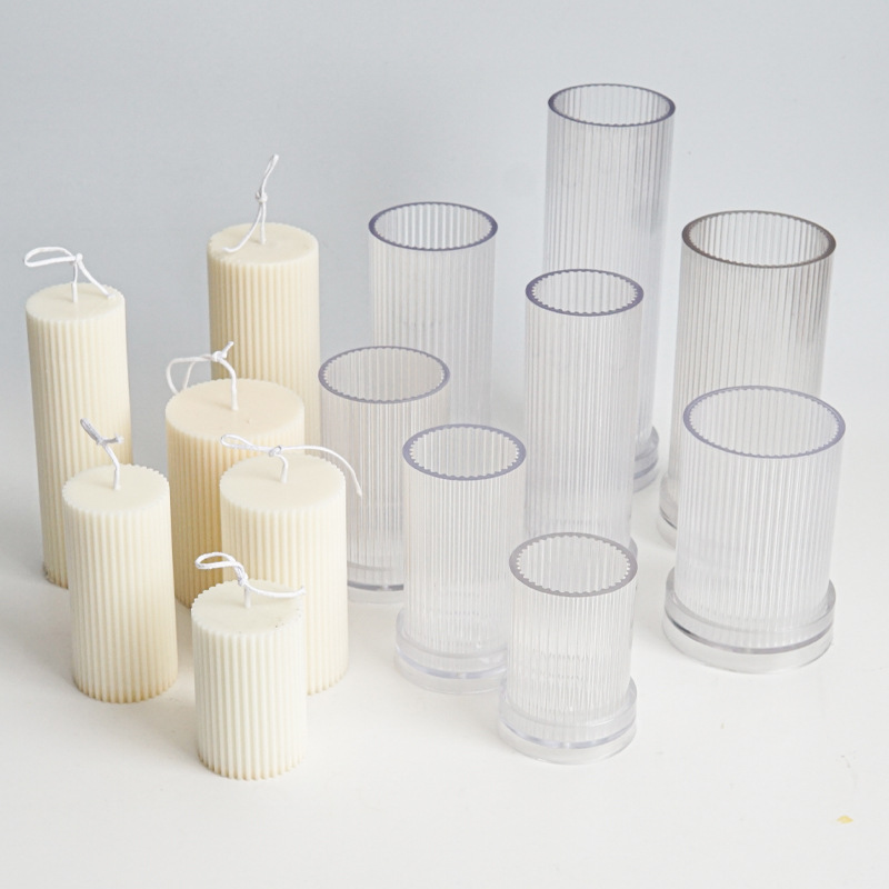 Candle Making Kit Diy - Novo diy riscas redondas dente fino
