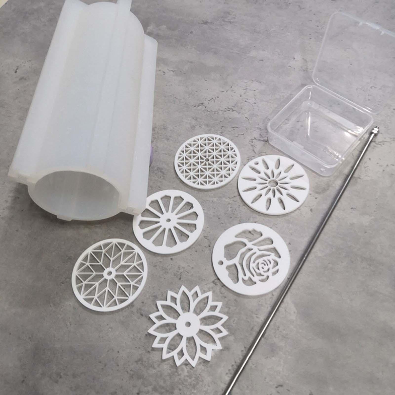 Candle Making Youtube - Coluna de tubo de silicone DIY