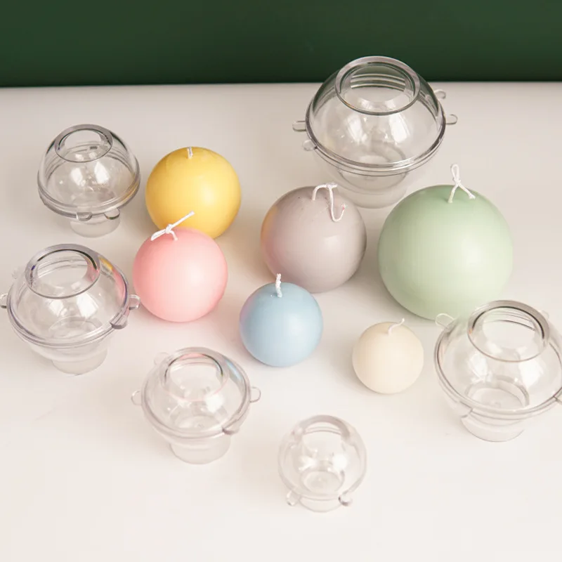 Candle Making Kit Diy - Molde de vela esférica de 5-8cm,
