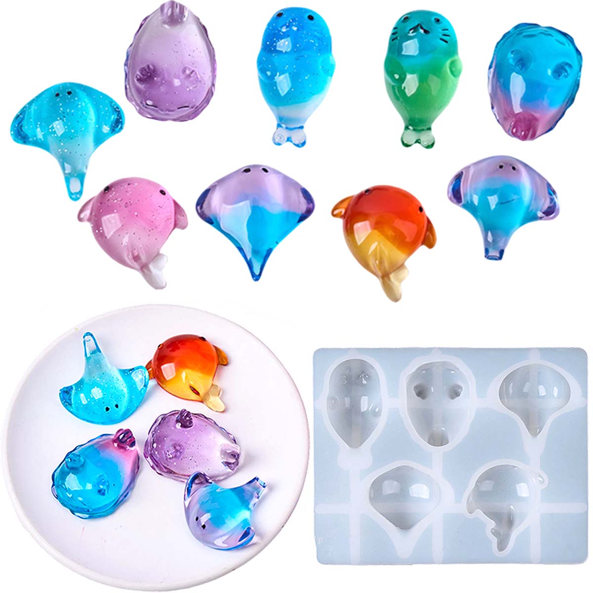 Candle Making Ideas - Molde de Silicone 3D de Raia