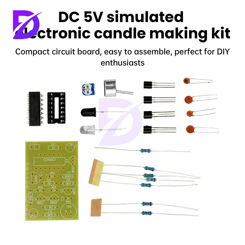 Candle Making Dc - Kit de fabricação de velas eletrônicas