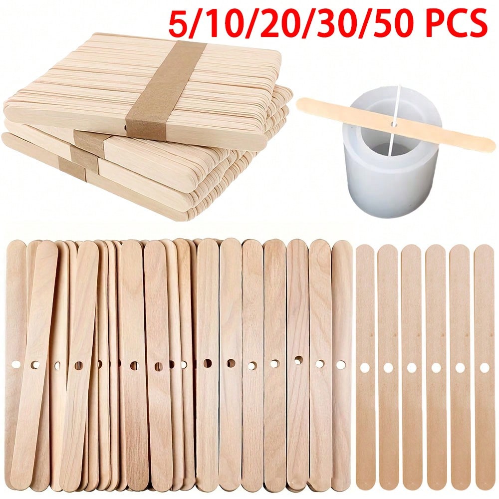 Candle Making Kit Diy - 5/10/20/30/50 peças Suporte de Pavio de