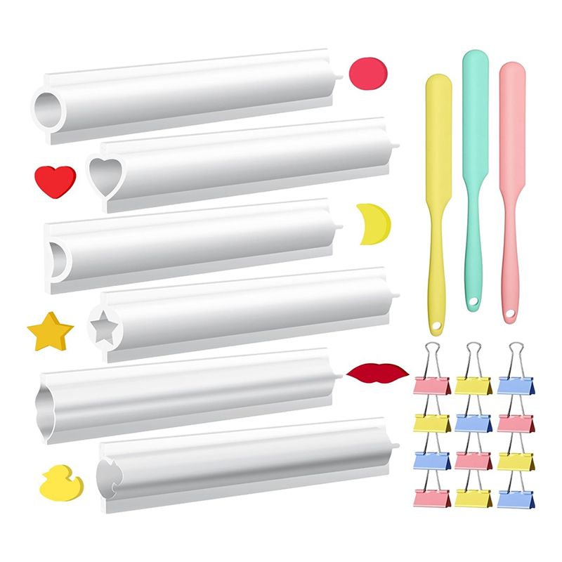 Candle Making Youtube - Molde de Silicone Leve com 6
