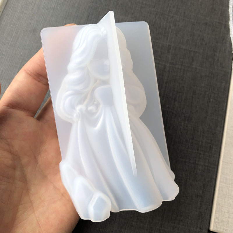 3d bonito princesa silicone ve - Candle Making Ideas avaliação e preço