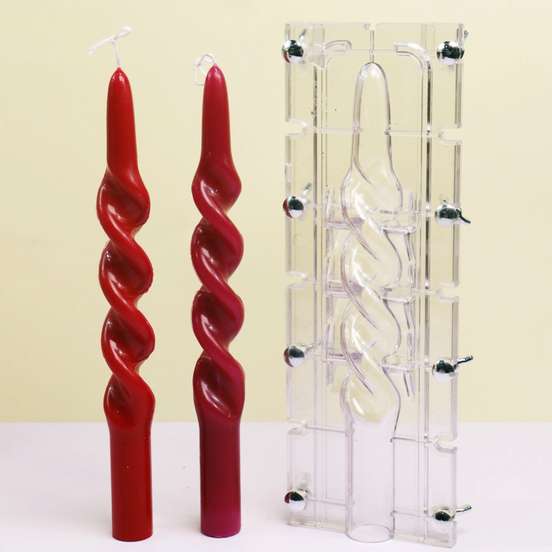 Molde de vela acrílica com col - Candle Making Kit Diy avaliação e preço