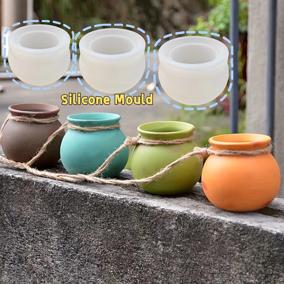 Moldes de Silicone para Vasos  - Candle Making Ideas avaliação e preço