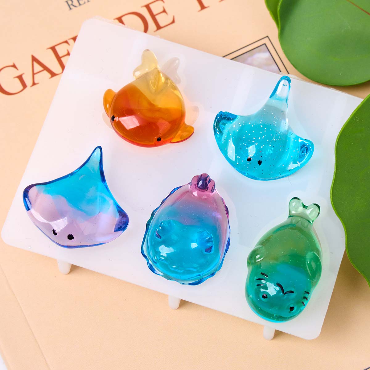 Molde de Silicone 3D de Raia M - Candle Making Ideas avaliação e preço