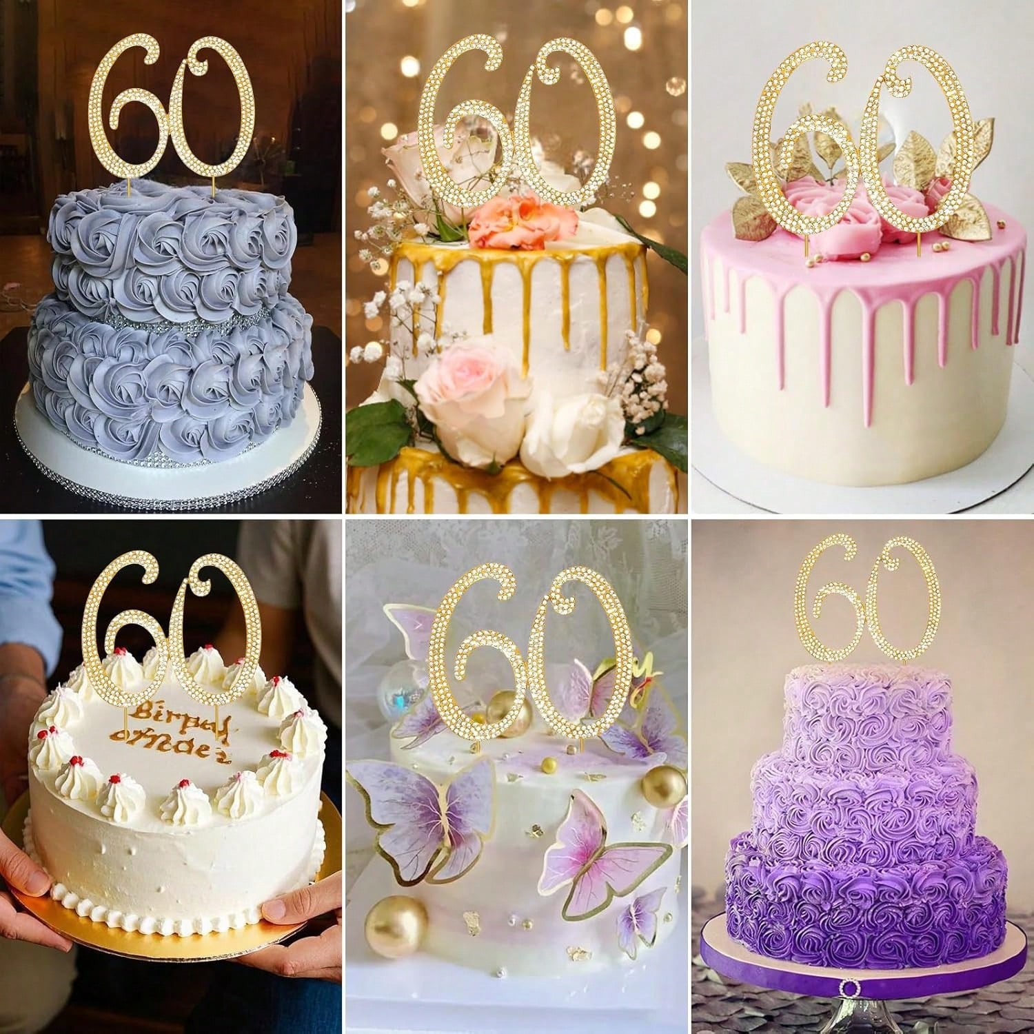 Topo de Bolo Grande com Strass - Candle Making Ideas avaliação e preço