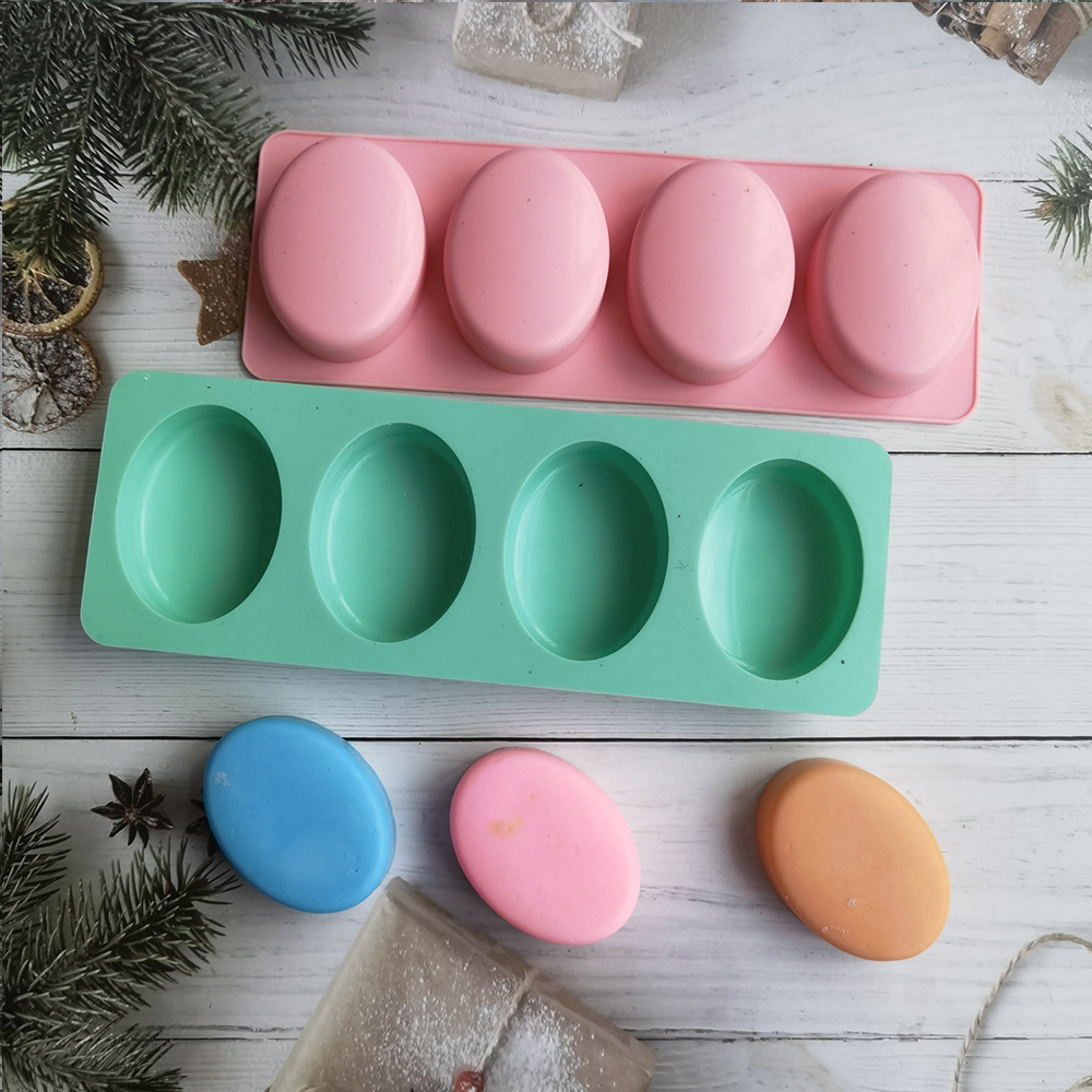 4 cavidades oval artesanal sab - Candle Making Kit Diy avaliação e preço