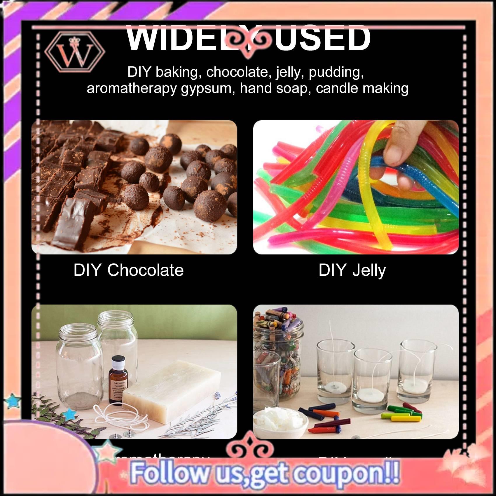 Molde de Silicone em Formato d - Candle Making Youtube avaliação e preço