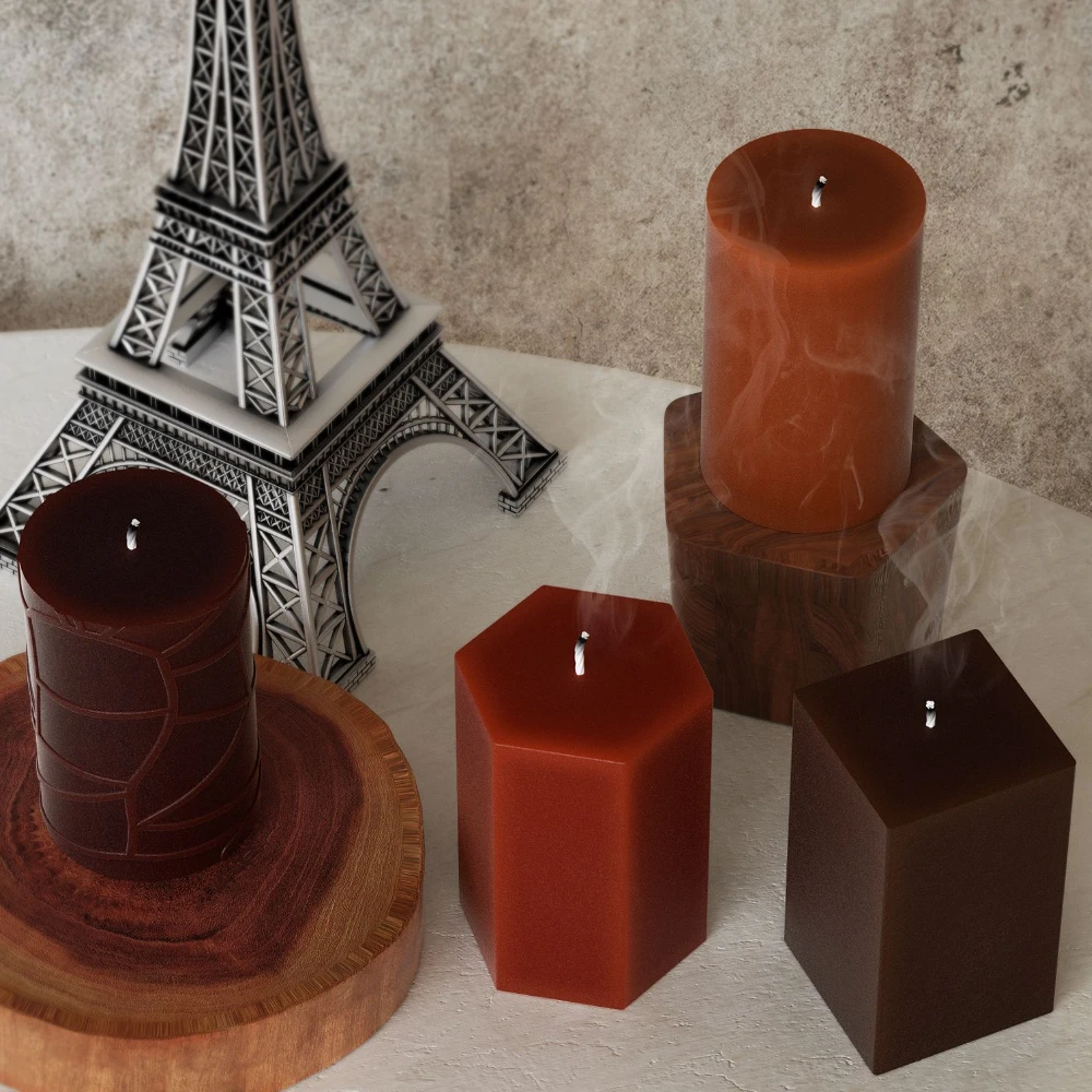 Simples artista geometria form - Candle Making Kit Diy avaliação e preço